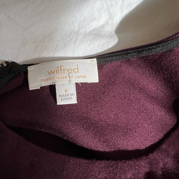 Wilfred plum sleeveless dress - Picture 4 of 4